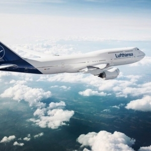 Le nouveau logo de la compagnie aérienne Lufthansa