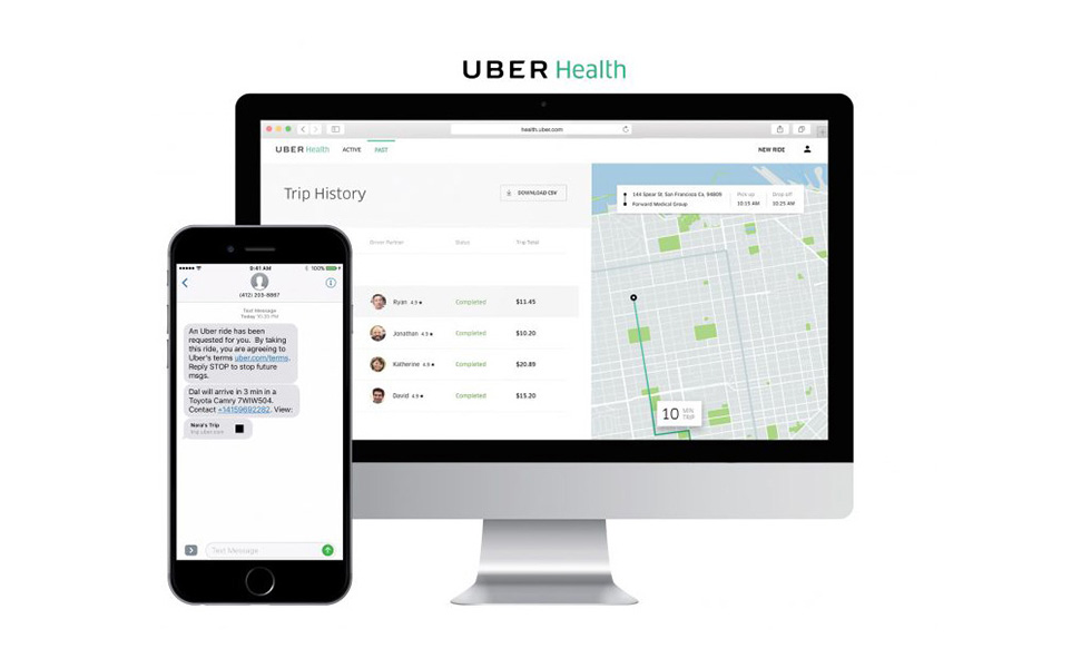 Uber Health : un nouveau service pour les professionnels de santé