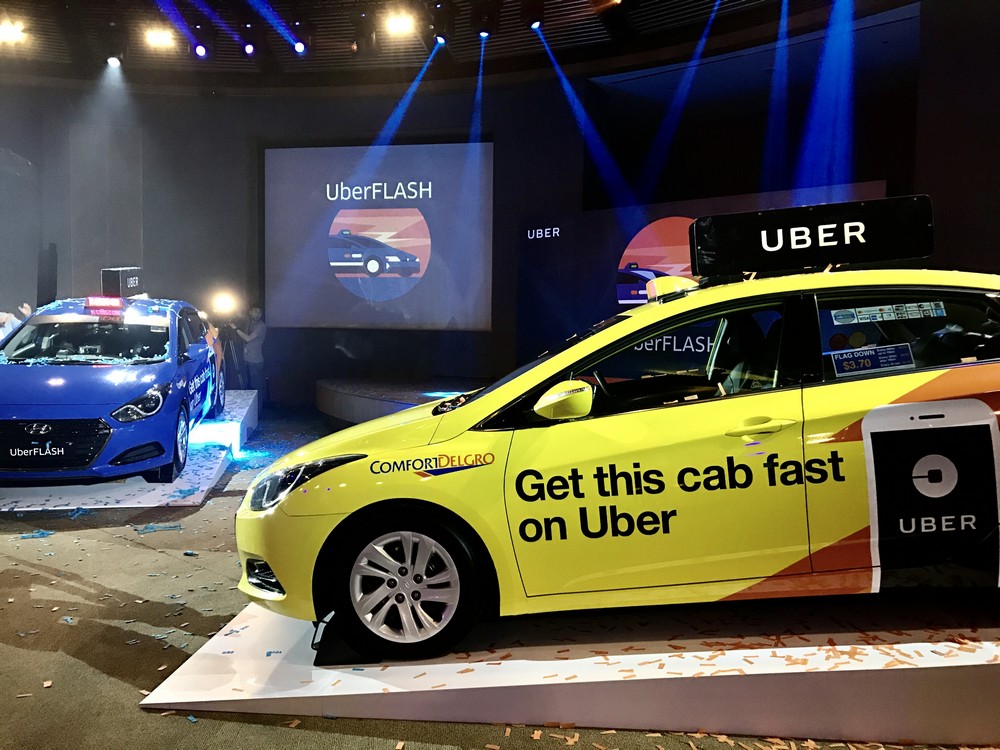 Uber concilie Taxi et VTC dans l'application UberFlash
