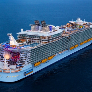 La livraison du plus grand paquebot du monde : le Symphony of the seas