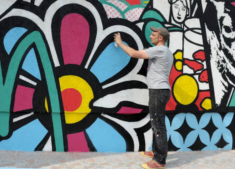 Azureva inaugure son nouveau village street-art