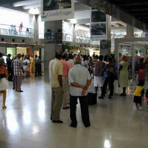 Nouveau record de passagers à l'aéroport de Pointe à Pitre-Guadeloupe en mars 2018