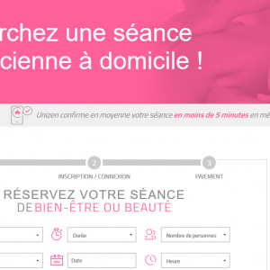 Unizen - le Uber du bien-être à domicile