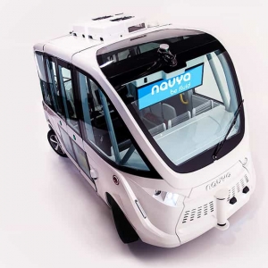 L'Autonom Cab de Navya à l'essai à Lyon