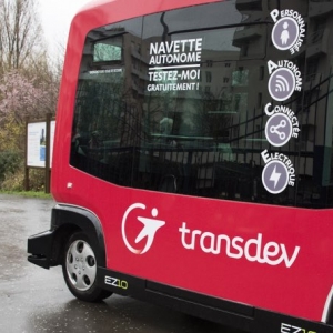 Une navette autonome au Havre depuis le terminal croisière