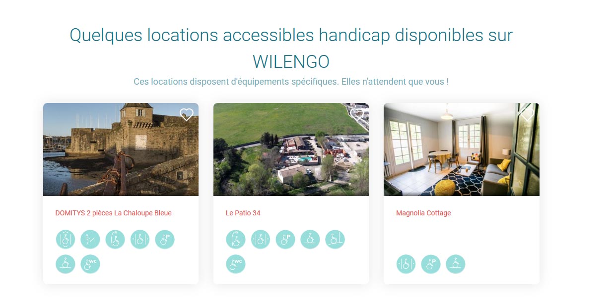 Wilengo propose une offre de type Airbnb pour les voyageurs en situation de handicap