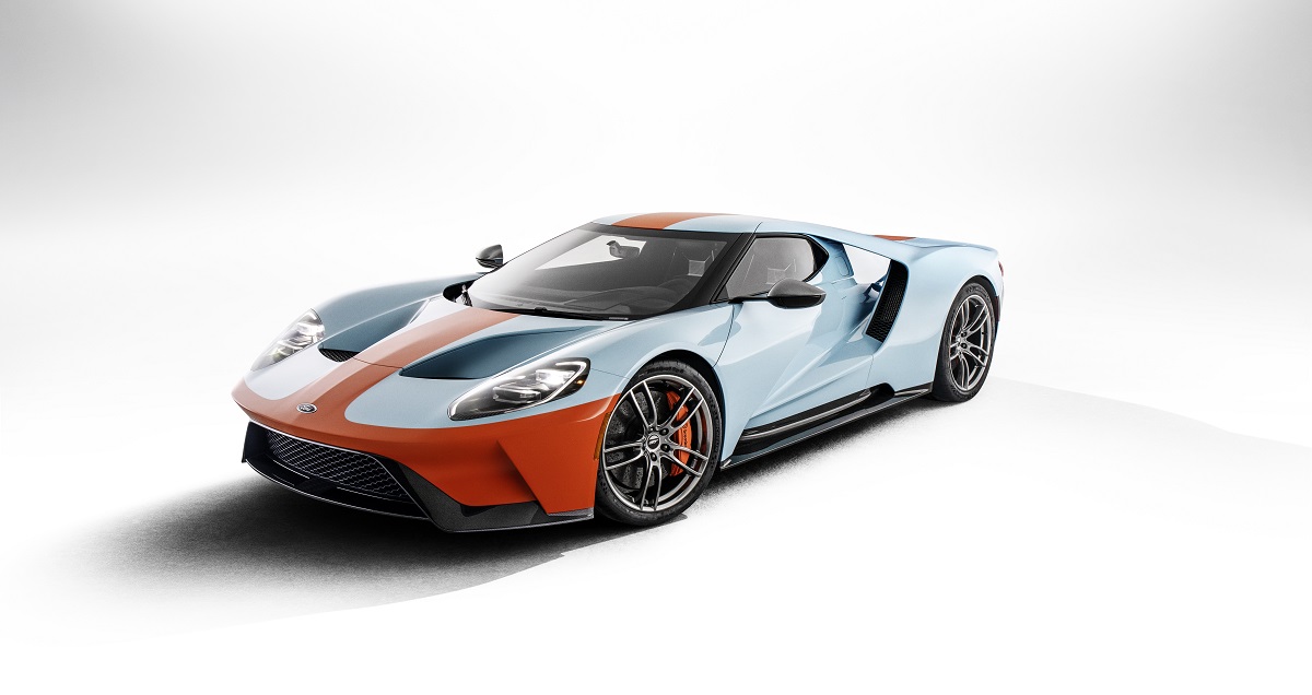 Nouvelle Ford GT Heritage Edition "Gulf"