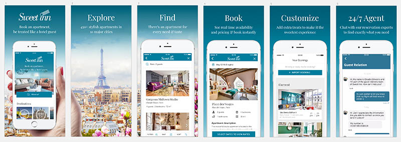 Sweet Inn lance une nouvelle application de voyage conçue pour offrir un séjour ultra personnalisé et confortable à ses voyageurs