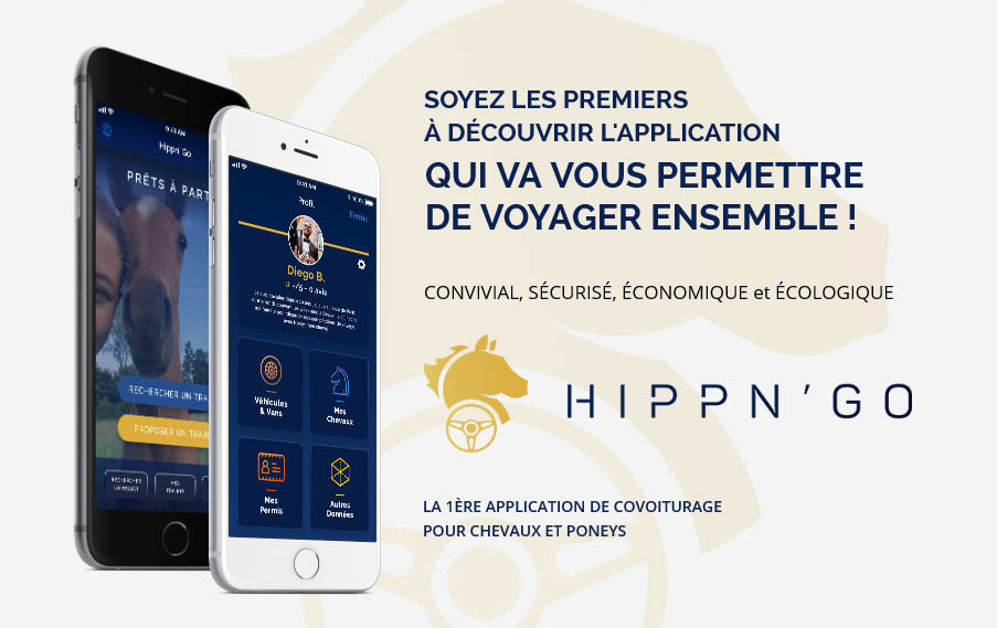 Hippn’Go - une application de type Bablacar pour les chevaux