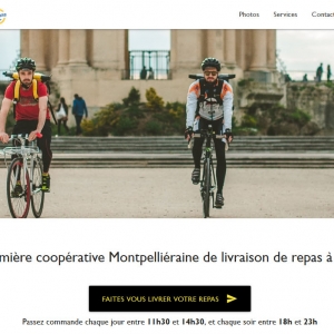 Lancement du service de livraison Les Coursiers montpelliérains