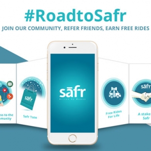 Safr : une nouvelle application VTC pour les femmes
