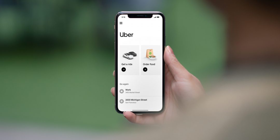 La nouvelle version de l'application Uber dévoilée