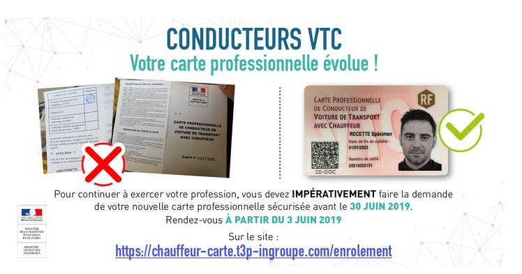 Le dispositif Contrôle cartes VTC +