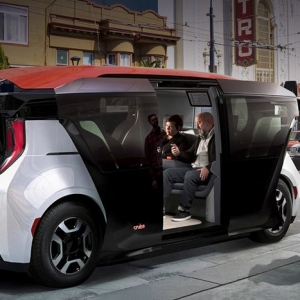 General Motors présente son concept de Taxi autonome