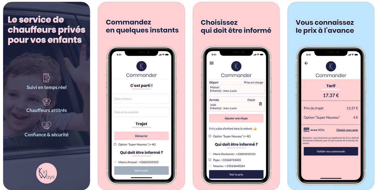 Kidways : l'application VTC dédiée aux enfants