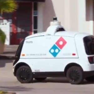 La livraison de pizzas par des robots en test aux Us
