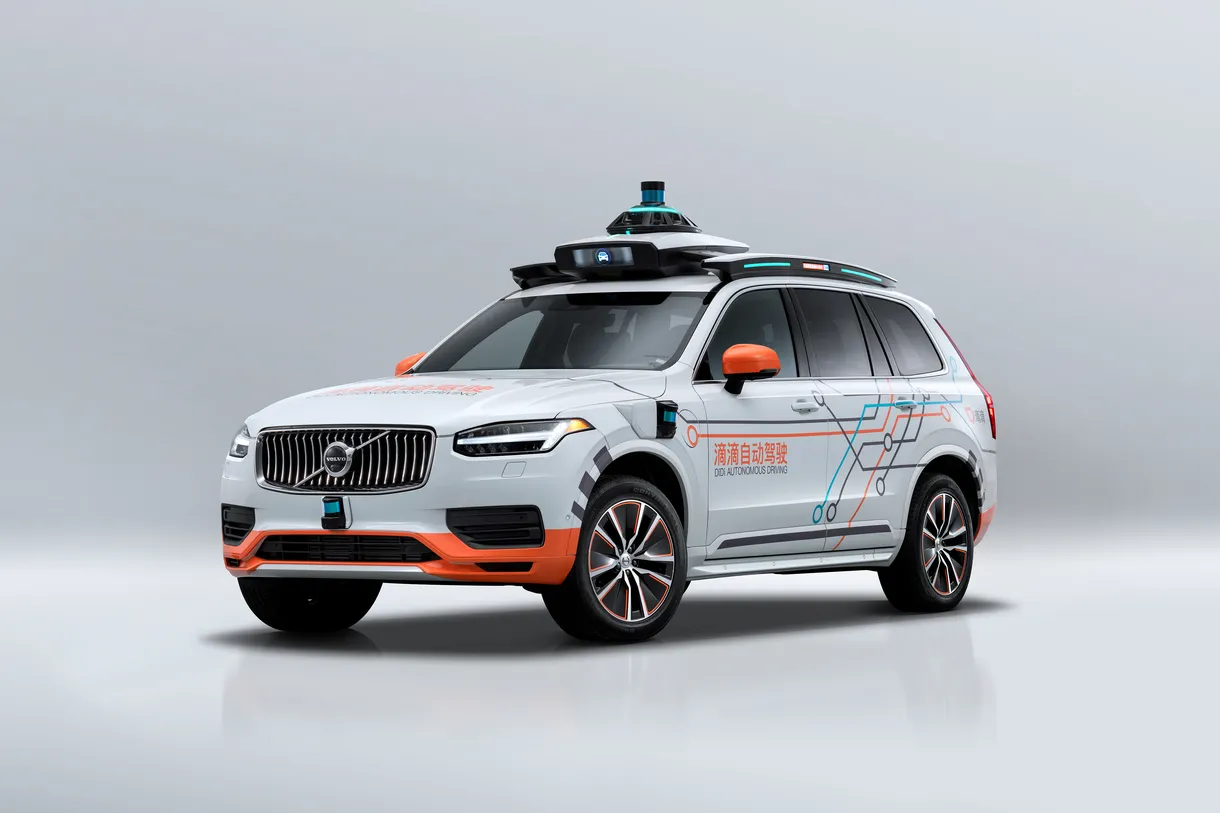 Le Volvo XC90 transformé en robot taxi par Didi Chuxing