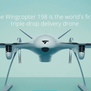 Le drone allemand Wingcopter peut opérer 3 livraisons différentes