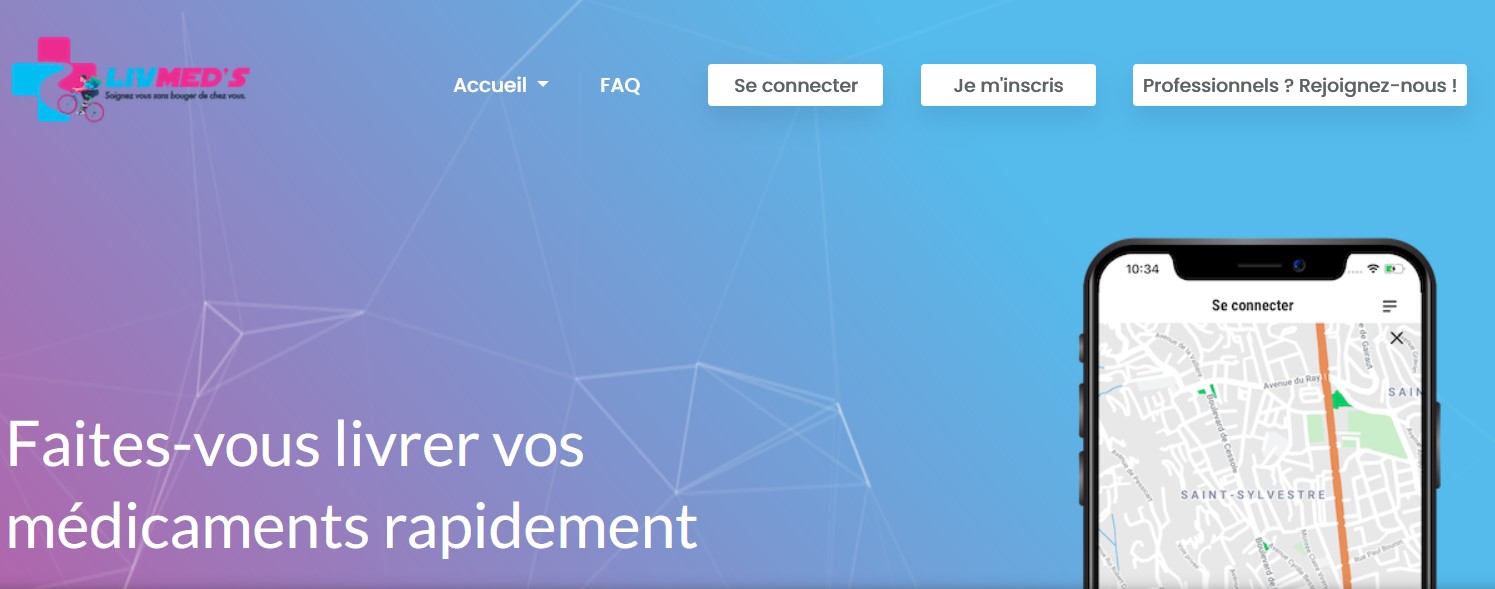 Livmed’s : l'application de livraison de médicaments