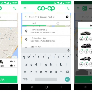 L'application mobile VTC Co-op Ride