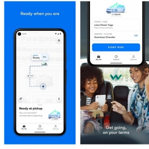 Les robots taxis de Waymo affichés sur Google Maps