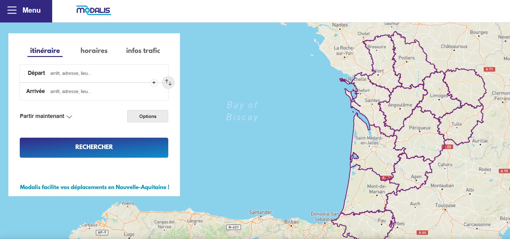 Karos s'intègre avec l'application Modalis en Nouvelle-Aquitaine