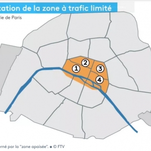 Les VTC interdits d'exercer dans le centre de Paris