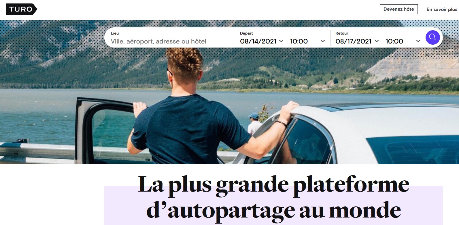 Le succès de la plateforme d'autopartage Turo