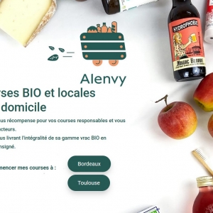 Alenvy : le service de livraison de courses bio se lance à Toulouse
