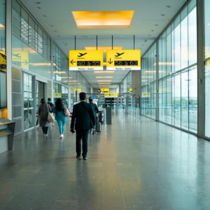 Partenariat entre Uber Eats et l'aéroport de Toronto