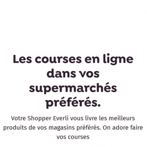 Everli collabore avec Carrefour et Casino