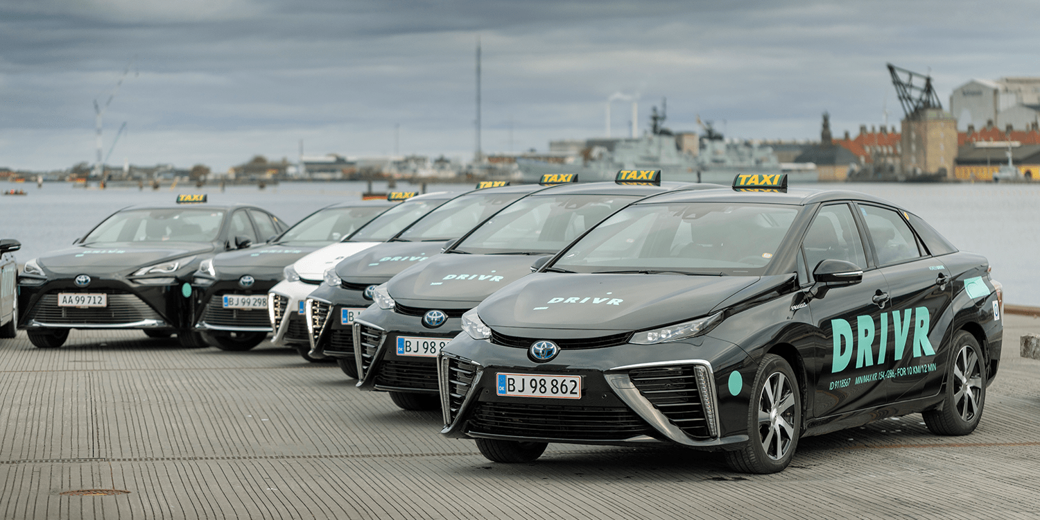 Les taxis à hydrogène en hausse à Copenhague