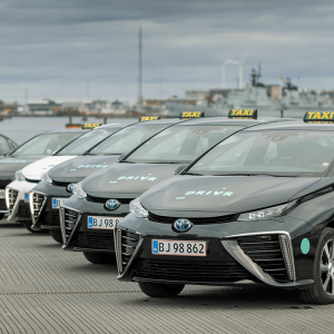 Les taxis à hydrogène en hausse à Copenhague
