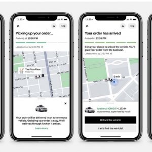 Les livraisons par robots à l'essai chez Uber