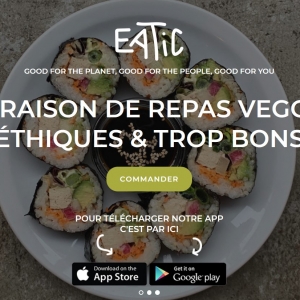 Eatic : l'application de livraison de repas végétariens se lance à Bordeaux
