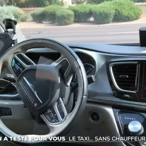 TF1 teste le taxi autonome de Waymo