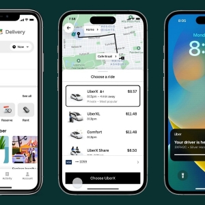Mise à jour majeure de l'application Uber