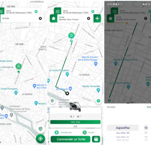 Turtle, un nouveau service de vélo-taxi électrique à Paris