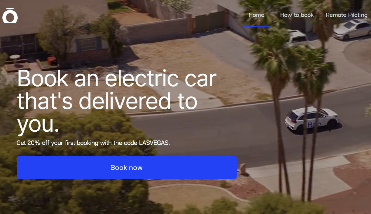 La start-up Halo Car propose la livraison de voitures de location clé en main à domicile à Las Vegas