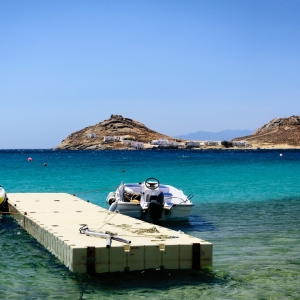 Uber teste le service de bateau-taxi à Mykonos