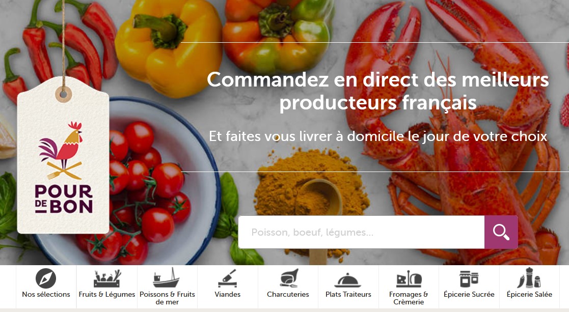 Pourdebon.com : Plateforme de produits régionaux éco-responsables