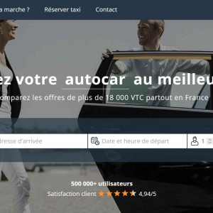 Nouvelle plateforme monTransport.com : Comparateur de tarifs pour trajets en taxi et VTC