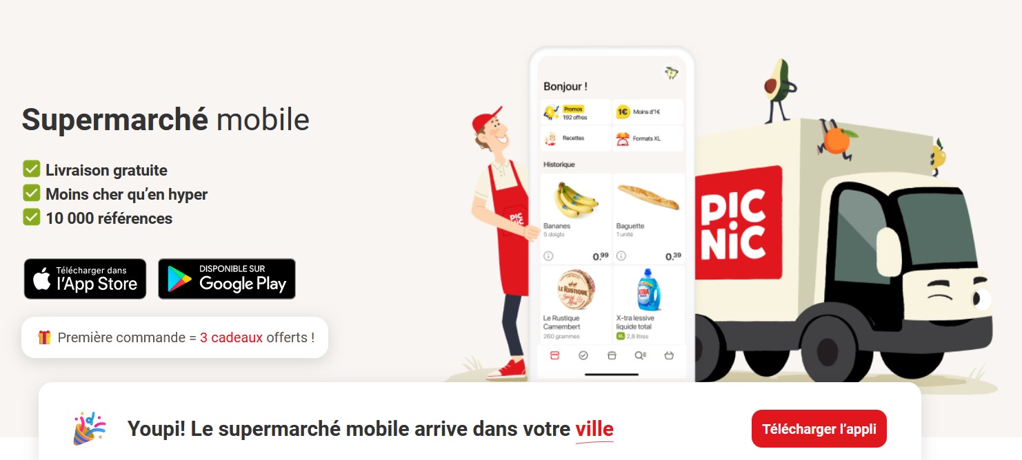 Optimisation de la Supply Chain chez Picnic France