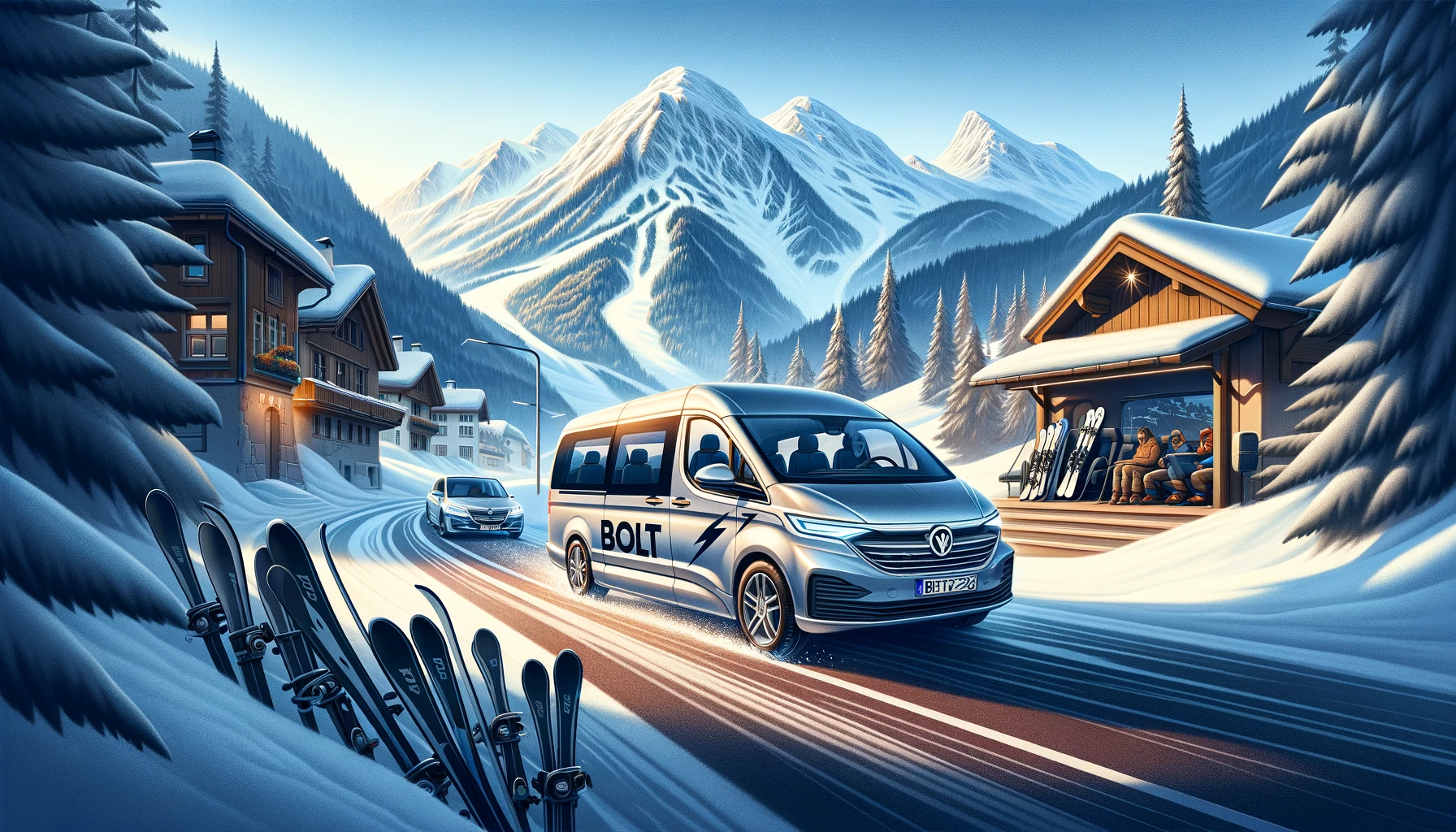 Bolt Lance un Service de Navette vers les Stations de Ski Alpines