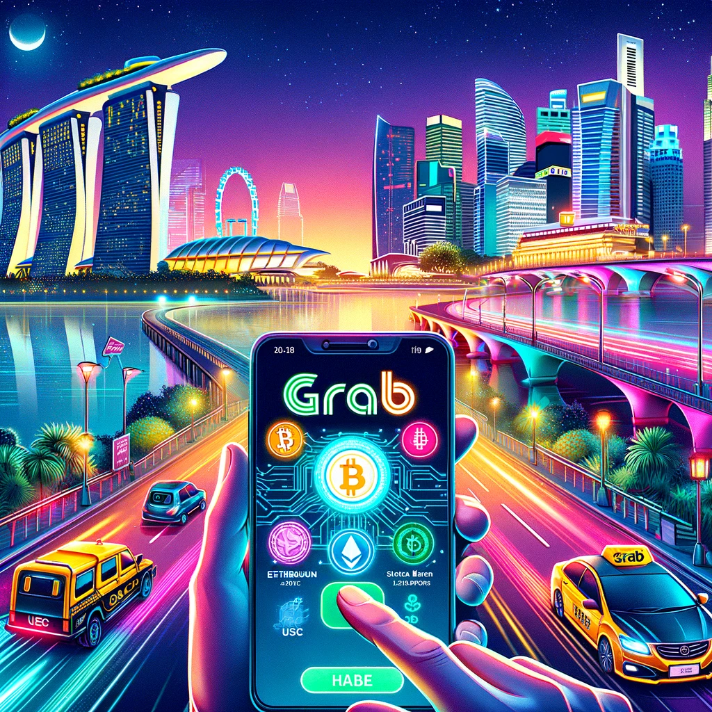 Grab Intègre le Paiement en Cryptomonnaies à Singapour