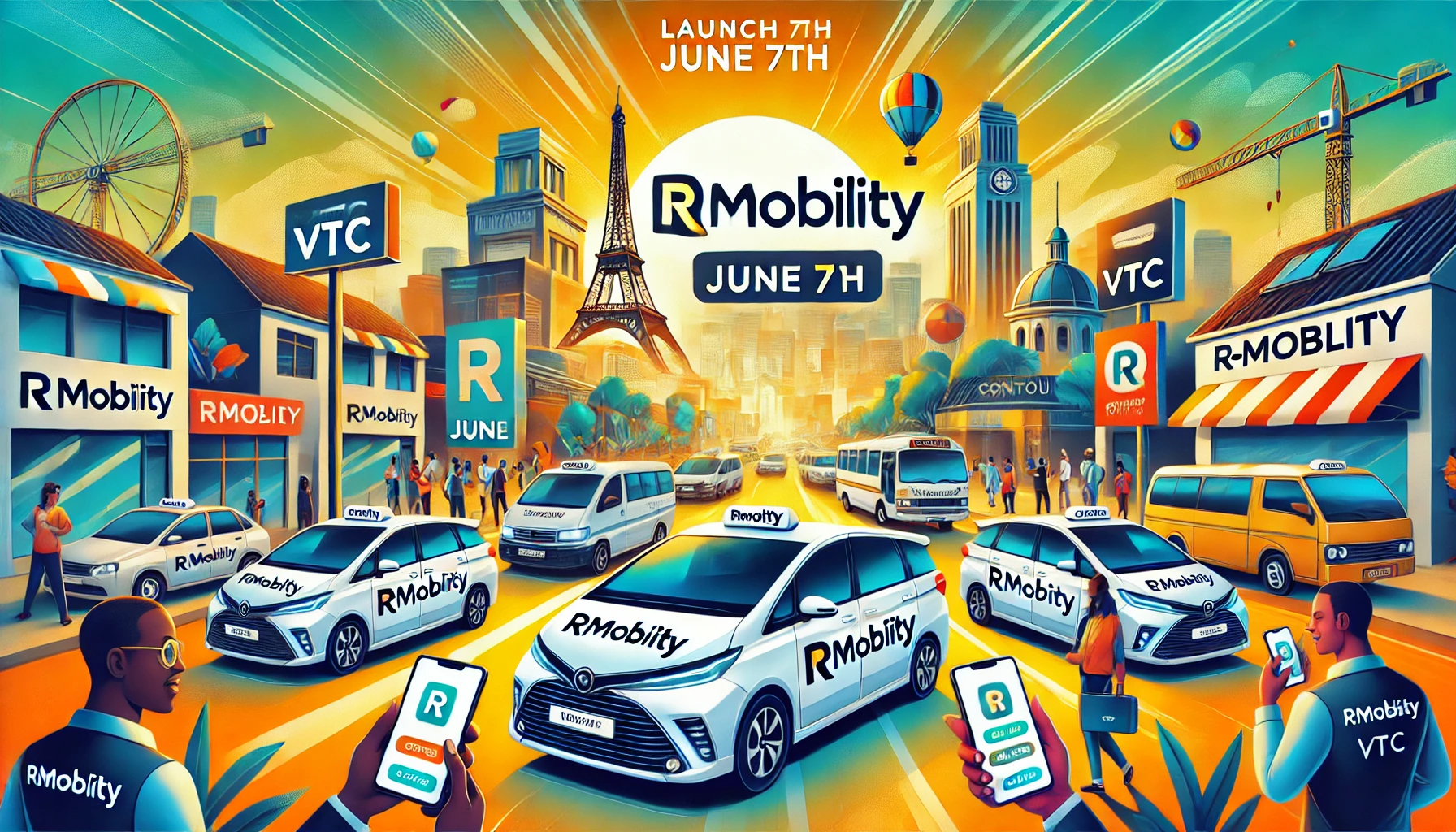 RMobility Lance son Service de VTC à Cotonou