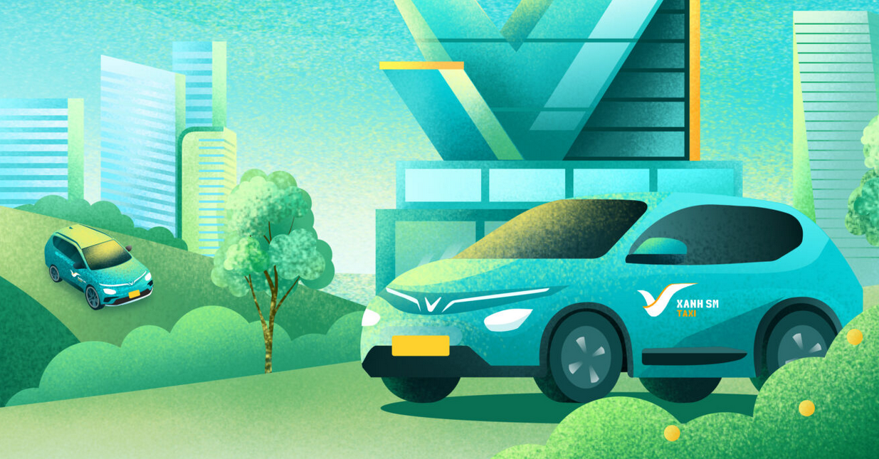Xanh SM : leader des taxis électriques au Vietnam