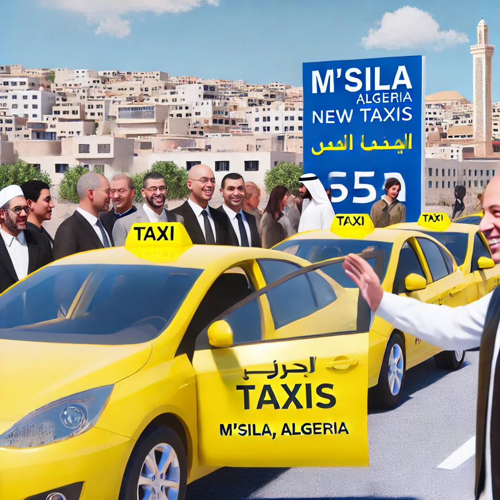 Délivrance de licences de taxis à M’sila, Algérie