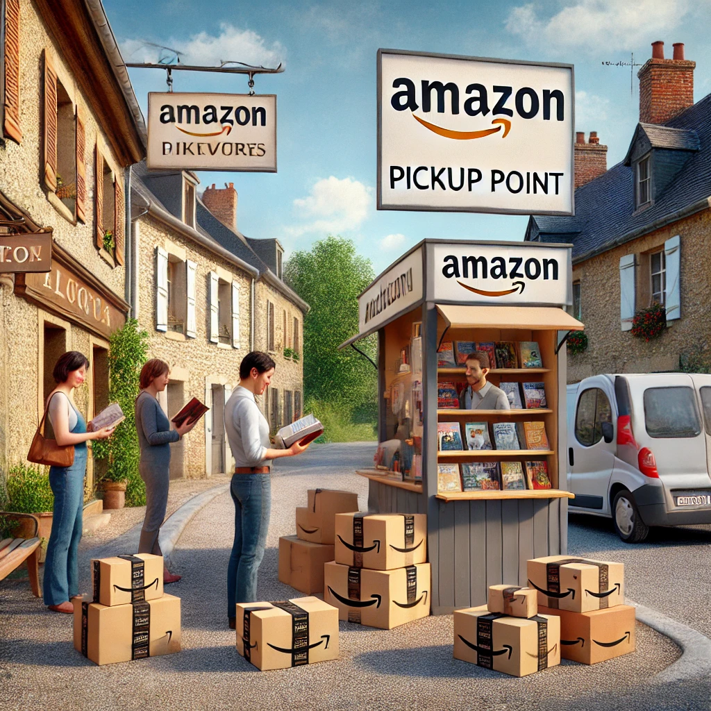 Nouvelle livraison gratuite de livres en points de retrait avec Amazon