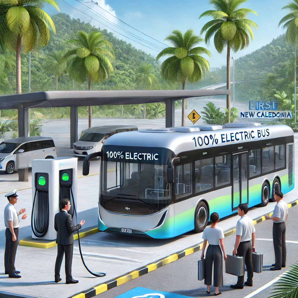 Nouvelle-Calédonie : premier bus électrique en service